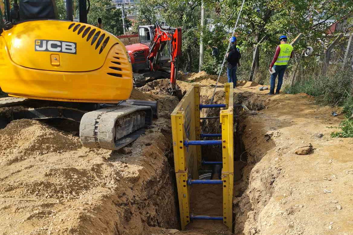 New construction site in Kragujevac