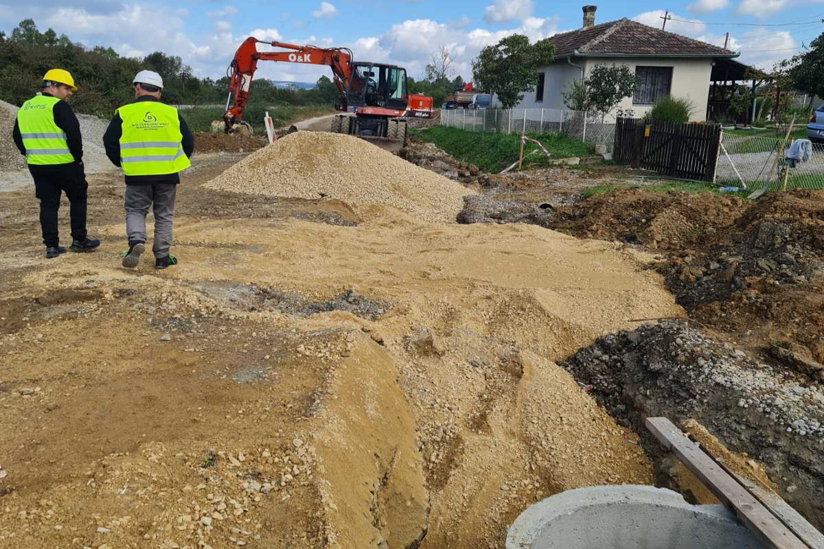 Nova gradilišta u Kragujevcu za nove  kilometre kanalizacione mreže