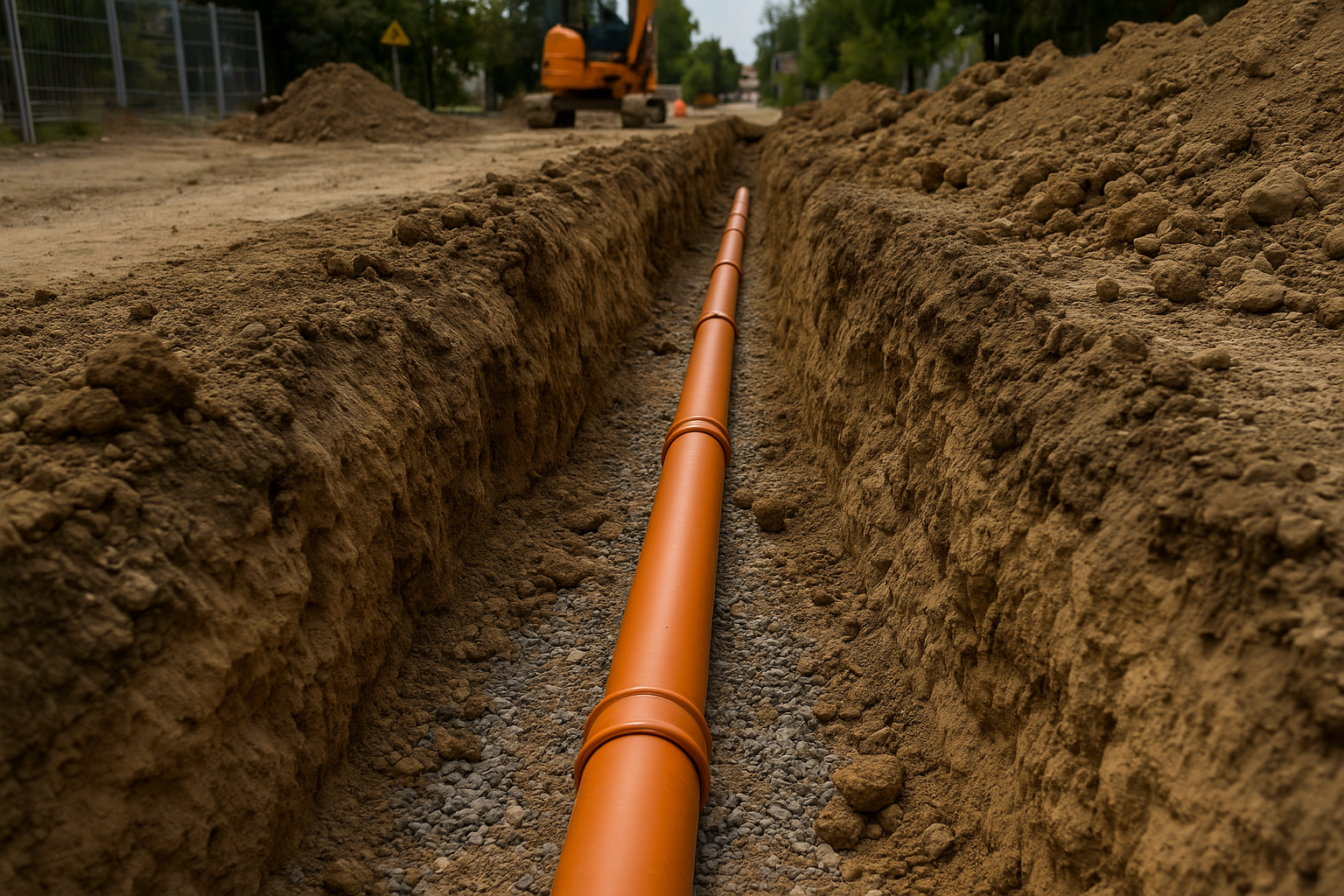 Pešak is getting a new sewerage network